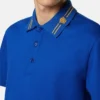 Polo de piqué de algodón bordado Polo de piqué de algodón bordado