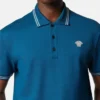 Polo de piqué de algodón bordado Polo de piqué de algodón bordado