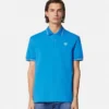 Polo de piqué de algodón bordado Polo de piqué de algodón bordado