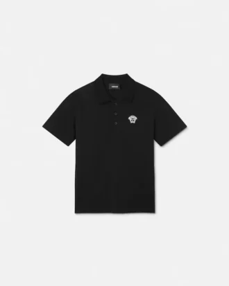 Polo de piqué de algodón bordado para niño