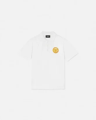Polo de piqué de algodón estampado para niño Polo de piqué de algodón estampado para niño