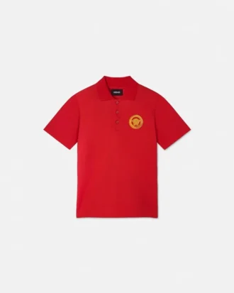 Polo de piqué de algodón estampado para niño Polo de piqué de algodón estampado para niño