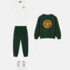Sudadera de jersey de algodón bordada para niño Sudadera de jersey de algodón bordada para niño