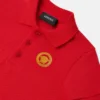 Polo de piqué de algodón estampado para niño Polo de piqué de algodón estampado para niño
