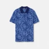 Polo de piqué de algodón jacquard Polo de piqué de algodón jacquard