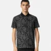 Polo de piqué de algodón jacquard Polo de piqué de algodón jacquard