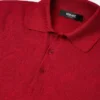 Polo de punto de seda y algodón Polo de punto de seda y algodón