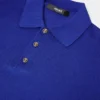 Polo de punto de seda y algodón Polo de punto de seda y algodón