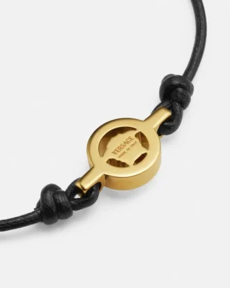 Pulsera de cuero con cristales Medusa 95