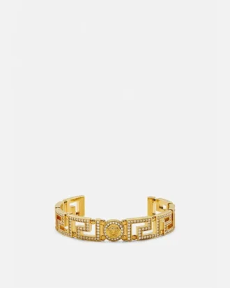 Pulsera tipo esclava Greca Crystal