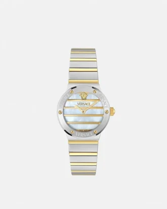 Reloj Greca Logo Pearl