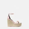 Sandalias con cuña Medusa 95 120 mm Sandalias con cuña Medusa 95 120 mm