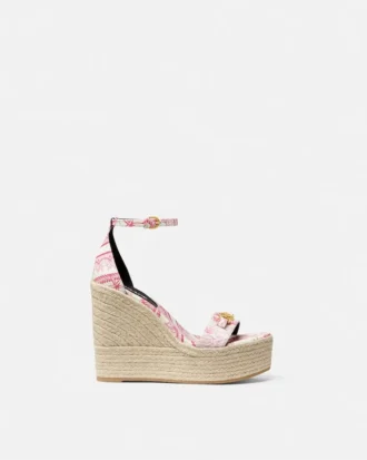 Sandalias con cuña Medusa 95 120 mm