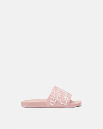 Sandalias con logo Shelly