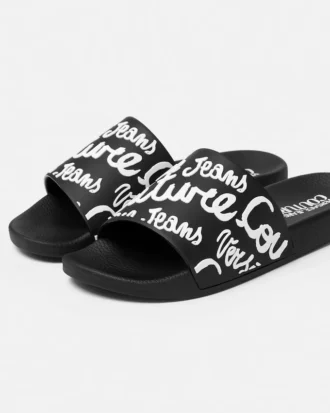 Sandalias con logo Shelly