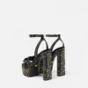 Sandalias con tachuelas Gianni Ribbon 140 mm Sandalias con tachuelas Gianni Ribbon 140 mm
