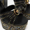 Sandalias con tachuelas Gianni Ribbon 140 mm Sandalias con tachuelas Gianni Ribbon 140 mm
