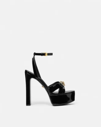 Sandalias de charol con lazo Gianni 140 mm