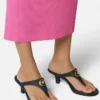 Sandalias de goma Alia con tiras 55 mm Sandalias de goma Alia con tiras 55 mm