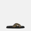 Sandalias de napa jacquard Sandalias de napa jacquard