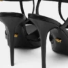 Sandalias de piel V 120 mm Sandalias de piel V 120 mm