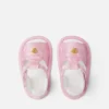 Sandalias de satén estampadas para bebé Sandalias de satén estampadas para bebé