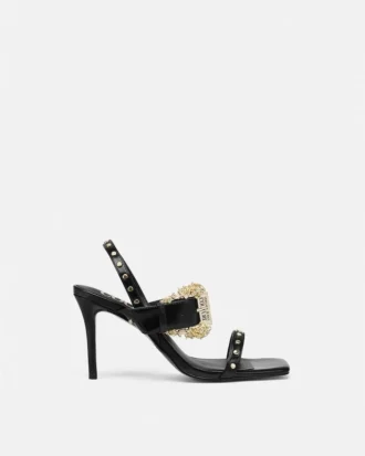 Sandalias Emily con tachuelas y talón abierto