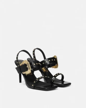 Sandalias Emily con tachuelas y talón abierto