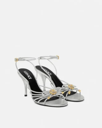 Sandalias metálicas Opera Bow 85 mm