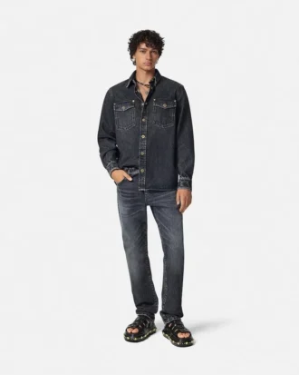 Sobrecamisa de denim Sobrecamisa de denim