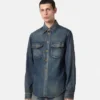 Sobrecamisa de denim