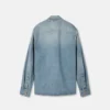 Sobrecamisa de denim con cremallera Sobrecamisa de denim con cremallera