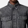 Sobrecamisa de denim estampada Foulard Sobrecamisa de denim estampada Foulard