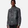 Sobrecamisa de denim estampada Foulard Sobrecamisa de denim estampada Foulard