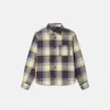 Sobrecamisa infantil de tartán Versace Milano