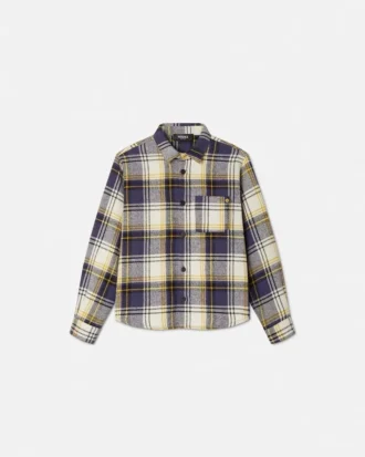 Sobrecamisa infantil de tartán Versace Milano