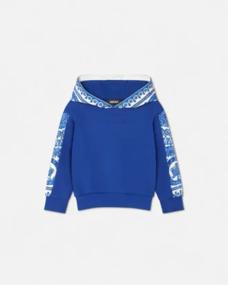 Sudadera con capucha Barocco Foulard Kids