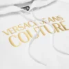 Sudadera con capucha corta con logotipo Sudadera con capucha corta con logotipo