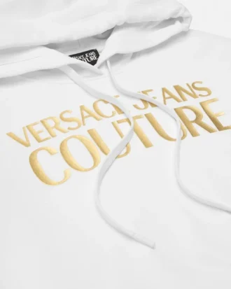 Sudadera con capucha corta con logotipo
