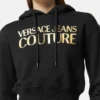Sudadera con capucha corta con logotipo Sudadera con capucha corta con logotipo
