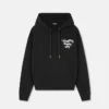 Sudadera con capucha de jersey de algodón estampada Sudadera con capucha de jersey de algodón estampada