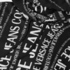 Sudadera con capucha de jersey de algodón estampada Sudadera con capucha de jersey de algodón estampada