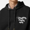 Sudadera con capucha de jersey de algodón estampada Sudadera con capucha de jersey de algodón estampada