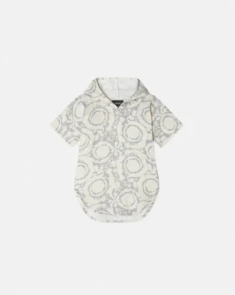 Sudadera con capucha estampada de algodón para niños