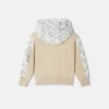 Sudadera con capucha estampada de jersey de algodón para niño Sudadera con capucha estampada de jersey de algodón para niño