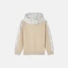 Sudadera con capucha estampada de jersey de algodón para niño