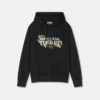 Sudadera con capucha y corte recto con logotipo Sudadera con capucha y corte recto con logotipo