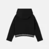 Sudadera con capucha y cremallera de jersey de algodón bordada para niño Sudadera con capucha y cremallera de jersey de algodón bordada para niño