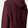 Sudadera con capucha y cremallera de punto de cachemira y lana Sudadera con capucha y cremallera de punto de cachemira y lana