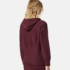 Sudadera con capucha y cremallera de punto de cachemira y lana Sudadera con capucha y cremallera de punto de cachemira y lana